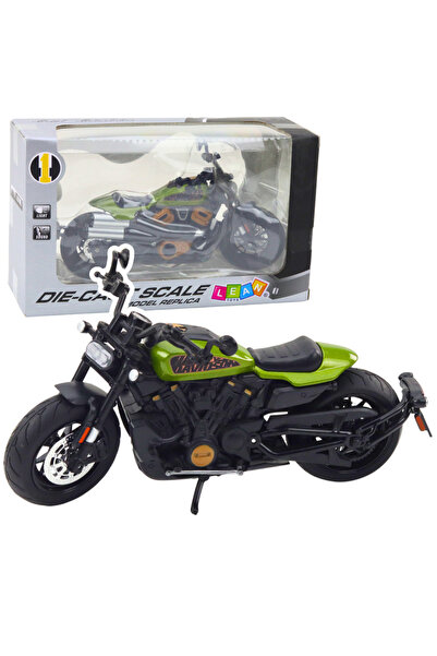 LeanToys Motocicletă Chopper cu lumini și sunete 1:12
