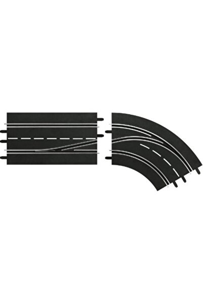 Carrera DIGITAL 132/124 - 30364 Zakrƒôt la dreapta cu schimbarea benzii la ex...