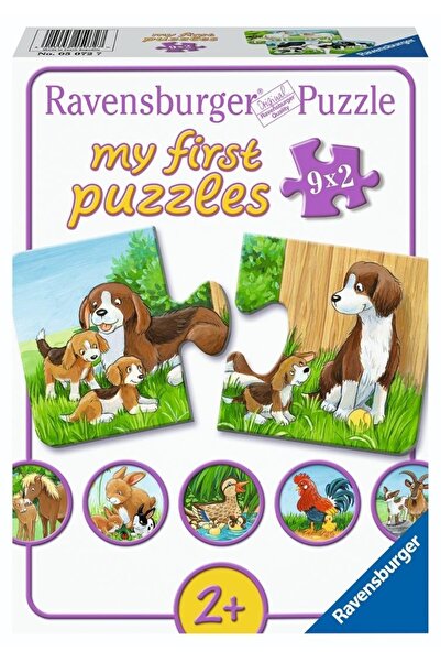 Generic Brand Puzzle 9x2 Familii din Curtea Fermii