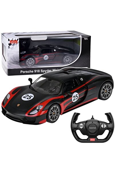 Rastar Mașină Porsche 918 Spyder Performance Telecomandată RC Neagră 1:14