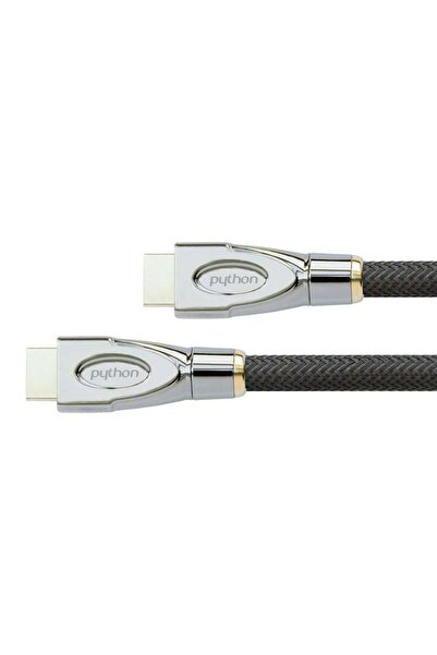 python ticaret Python HDMI¬´ 2.1 Kabel 8K UHD-2 Nylongeflecht schwarz 2m