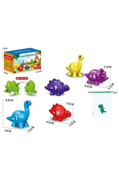 MADEJ Gra Montessori: Dinozauri și Numere