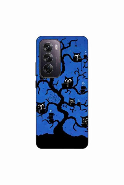 OEM Husa compatibila cu Oppo Reno12 Pro Silicon Gel Tpu Model Halloween Tree ...