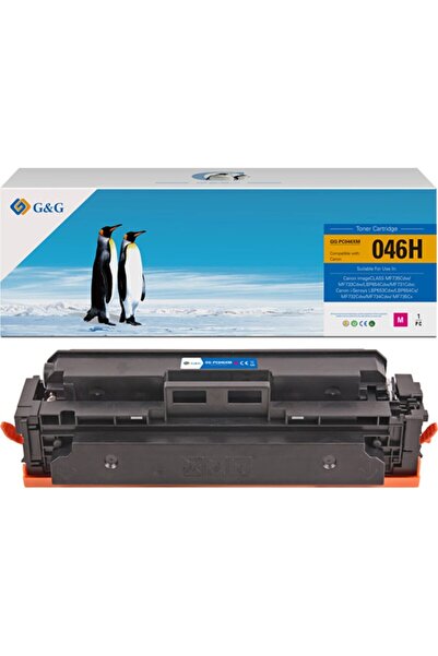G&G Toner compatibil cu Canon 046HM, NT-PC046XM, magenta, 5000 de pagini, cap...
