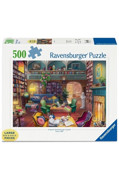 RAVENSBURGER Puzzle 2D: Biblioteca de vis 500 piese
