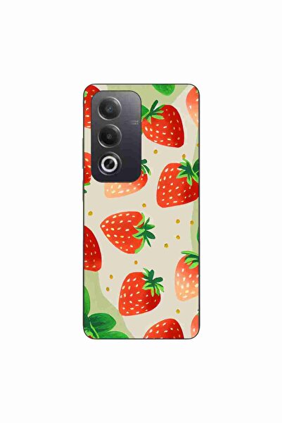 OEM Husa compatibila cu Oppo A80 Silicon Gel Tpu Model Capsuni Pattern