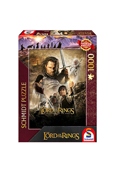 Schmidt Spiele Puzzle PQ 1000 W≈Çadca Pier≈õcieni: Powr√≥t kr√≥la G3