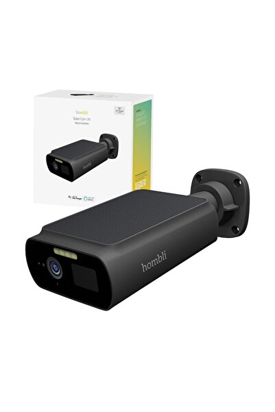 Hombli Solar Cam 2K Negru