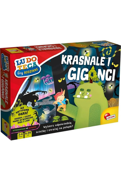 Lisciani Gra planszowa Ludoteca - Krasnale i Giganci