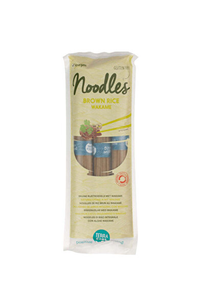 Terrasana Organic Brown Rice Noodles with Wakame, Gluten-Free, 250 g