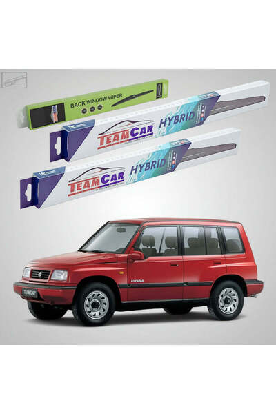 TEAMCAR Ștergătoare Suzuki Vitara ET 5 uși 1995-1998 |   Set Hibrid Față și S...