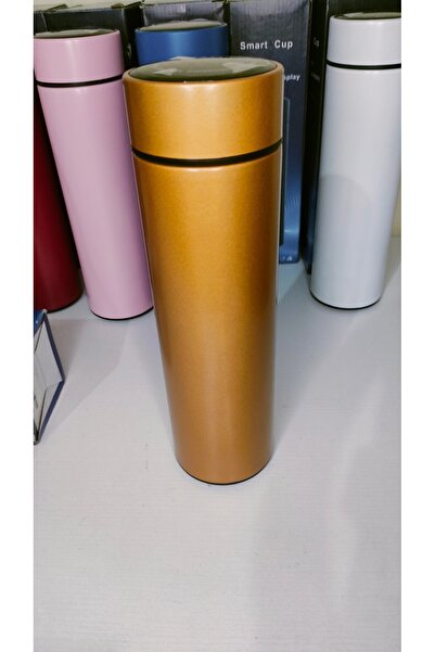staınless steel LED Ekranlı Akıllı Termos 500 ML Çelik Vakumlu Sıcaklık Göste...