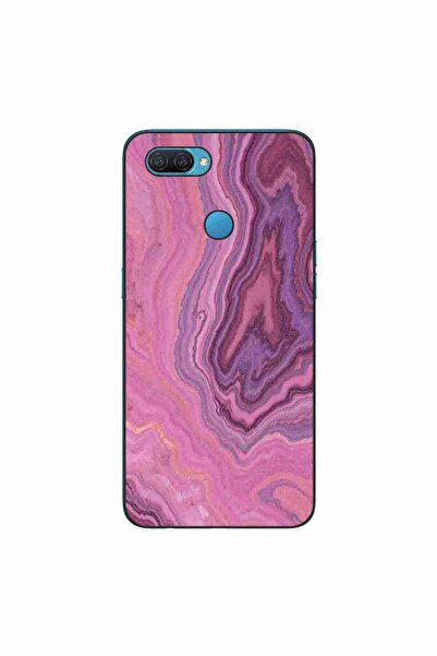 OEM Husa compatibila cu Oppo A12 Silicon Gel Tpu Model Pink Quartz Marble