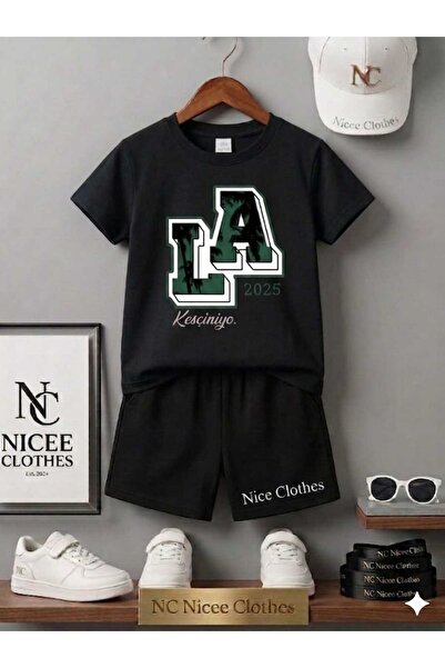 NC Nicee Clothes ΚΑΛΟΚΑΙΡΙΝΟ ΠΑΙΔΙΚΟ ΜΠΛΟΥΖΑΚΙ ΚΑΙ ΣΟΡΤΣ UNISEX (ΣΧΕΔΙΟ KES C...