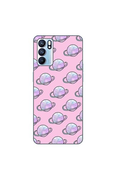 OEM Husa compatibila cu Oppo Reno6 5G Silicon Gel Tpu Model Saturn Dreams