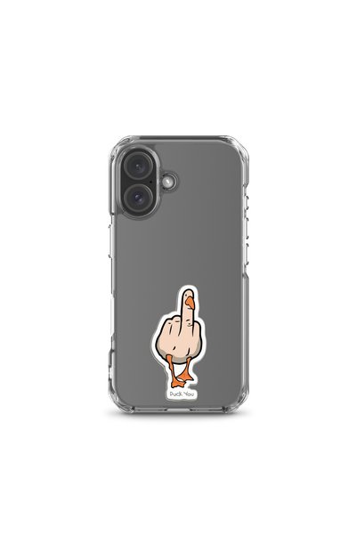 KaffCase Duck You Designed Phone Case Compatible with iPhone 16
