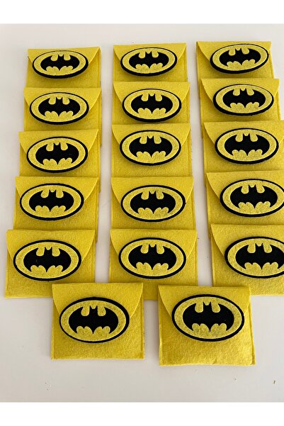 Batman logolu keçe cüzdan