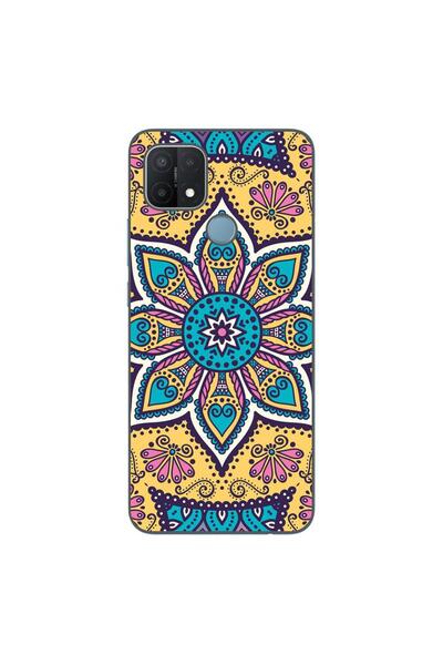 OEM Husa compatibila cu Oppo A15 si A15s Silicon Gel Tpu Model Mandala Twilight