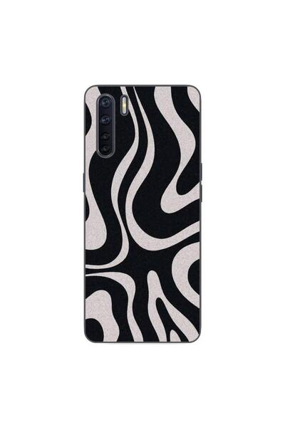 OEM Husa compatibila cu Oppo A91 Silicon Gel Tpu Model Monochrome Hypnotic