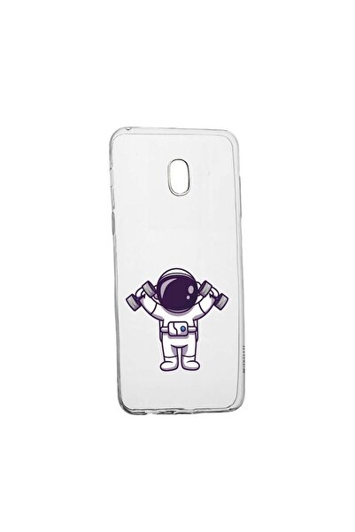bestcase Husa Silicon Compatibila Cu Nokia 1.3, Astronaut Gym, rezistenta la ...