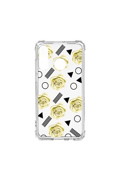 bestcase Husa Anti Shock Silicon Compatibila Cu Huawei P30 Lite, Yellow Rose,...