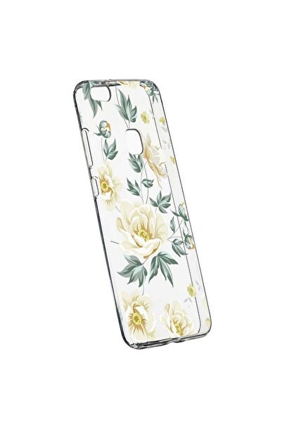 bestcase Husa Silicon, Transparent, Slim, Floral, 126, Huawei P10 LITE