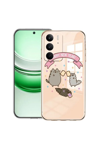 bestcase Διαφανής θήκη σιλικόνης για Realme C71, Καλή Πρωτοχρονιά, 2041144 T 356