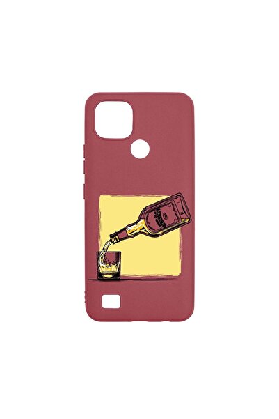 bestcase Husa Silicon, Compatibila Cu Realme C21, Whiskey, rezistenta la uzur...