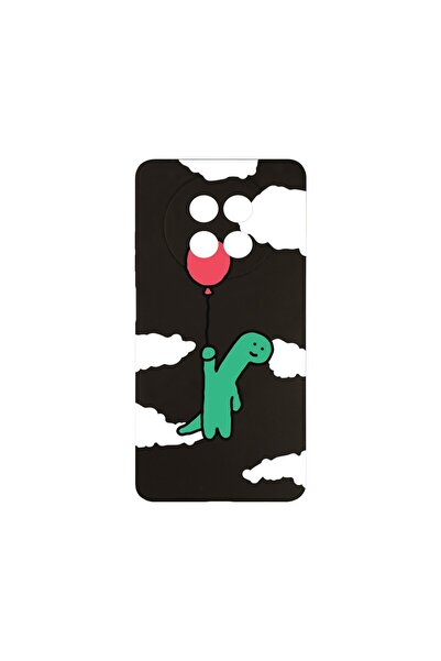 bestcase ¬Æ Husa Slim SIlicon 0.8MM, Compatibila Cu Realme 12 5G, Dino Balloo...