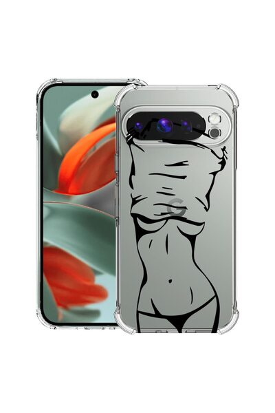bestcase ¬Æ Husa pentru Google Pixel 9 Pro XL, Anti Shock 1.5MM, Woman Body, ...