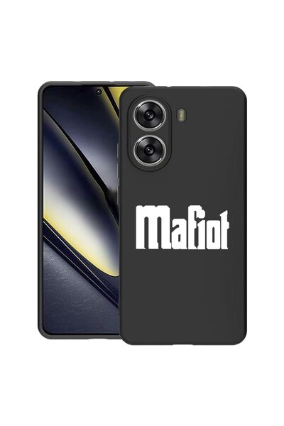 bestcase ¬Æ Husa pentru Poco X7 Pro 5G, Mafiot, Slim Silicon 0.8MM, Antisoc, ...