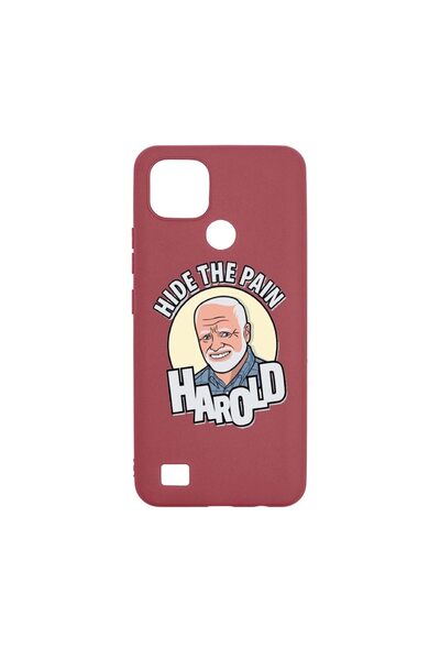 bestcase Husa Silicon, Compatibila Cu Realme C21, Harold Hide The Pain, rezis...