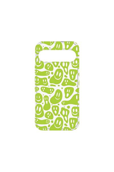 bestcase ¬Æ Husa Clear Silicon 2MM, Compatibila Cu Google Pixel 9 Pro, Green ...