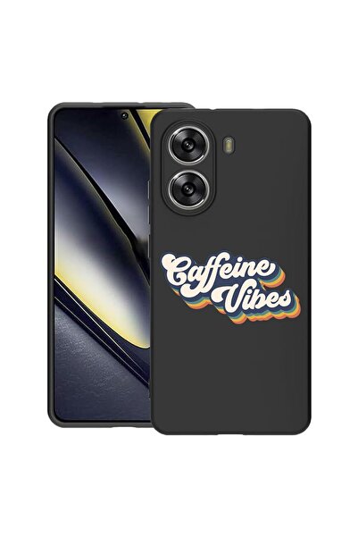 bestcase ¬Æ Husa pentru Poco X7 Pro 5G, Caffeine Vibes, Slim Silicon 0.8MM, A...