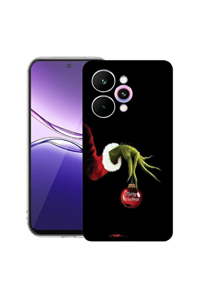 bestcase ¬Æ Husa Clear Slim Silicon Compatibila cu Realme 15 / 15 Pro, Xmas G...