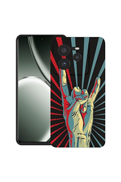 bestcase ¬Æ Husa pentru Realme GT 7 Pro cu Design Rock Festival, TPU Mat Ultr...