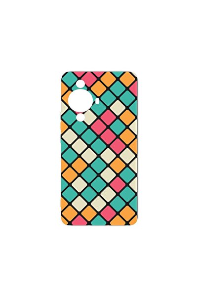 bestcase Θήκη από υγρή σιλικόνη Premium, Συμβατή με Huawei nova 11, Μωσαϊκό, ...