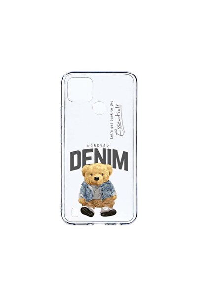 bestcase Husa BestCase¬Æ Clear Silicon 2MM, Compatibila Cu Realme C21, Denim ...