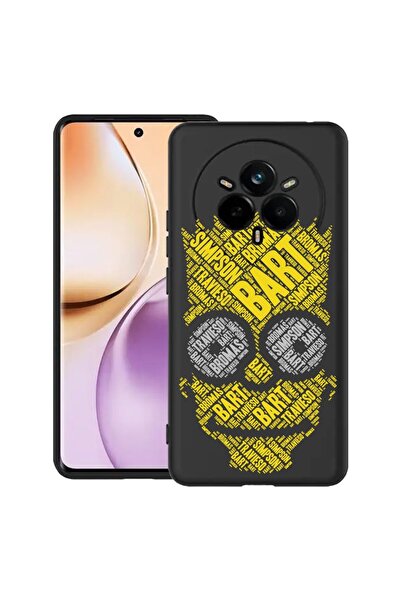 bestcase Θήκη για Realme 14 Pro Plus 5G, Καλλιγραφία Bart Simpson, Λεπτή σιλι...