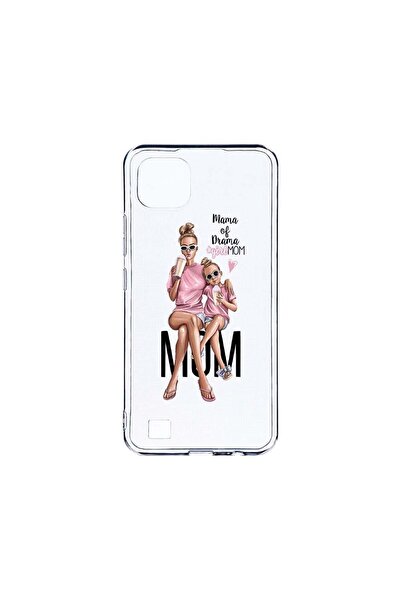 bestcase Διαφανής Θήκη Σιλικόνης 2MM, Συμβατή με Realme C20, Κορίτσι Μαμά Μαμ...