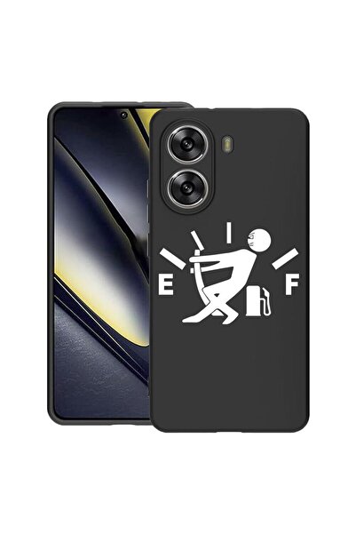 bestcase ¬Æ Case for Poco X7 Pro 5G, Out Of Fuel, Slim Silicone 0.8MM, Anti-s...