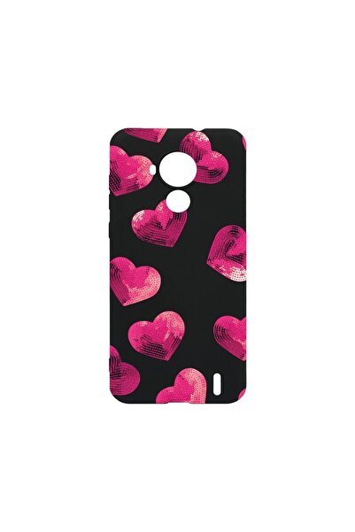 bestcase Husa BestCase¬Æ Slim SIlicon 0.8MM, Compatibila Cu Nokia C30, Heart ...