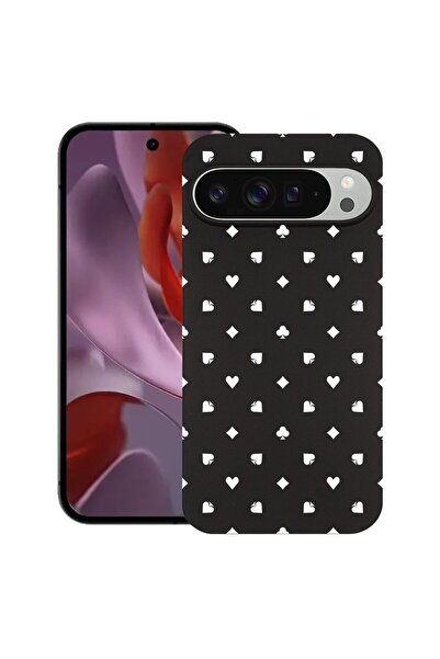 bestcase ¬Æ Husa pentru Google Pixel 9 Pro XL, Simple Poker Pattern, Slim Sil...