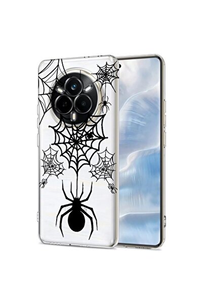bestcase Husa pentru Realme 14 Pro 5G, BestCase¬Æ Clear Silicon 2MM, Spider W...