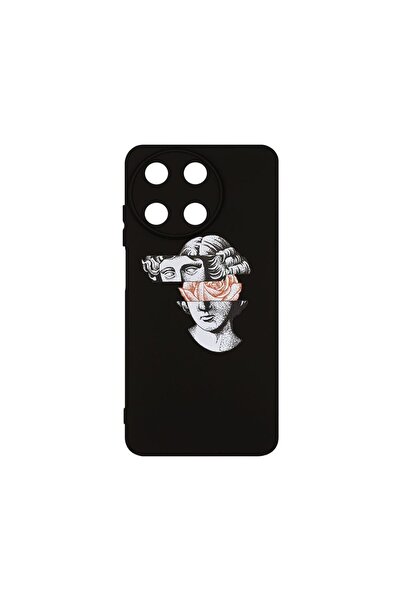 bestcase Премиум силиконов калъф, съвместим с Realme 11 4G, Дизайн  "Давидова...