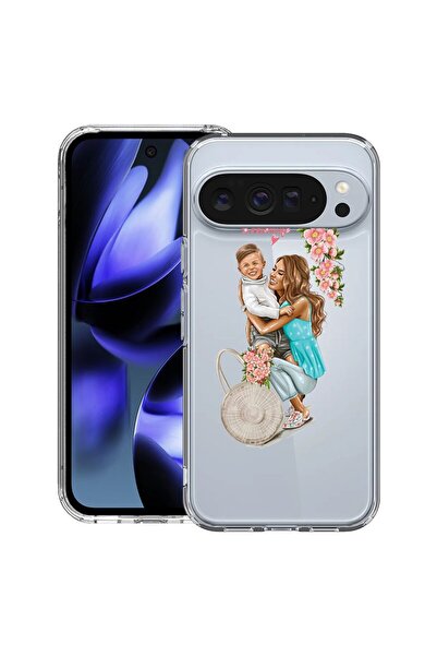 bestcase Θήκη για Google Pixel 10 / Pixel 10 Pro με Σχέδιο Mom Life με Αγόρι,...