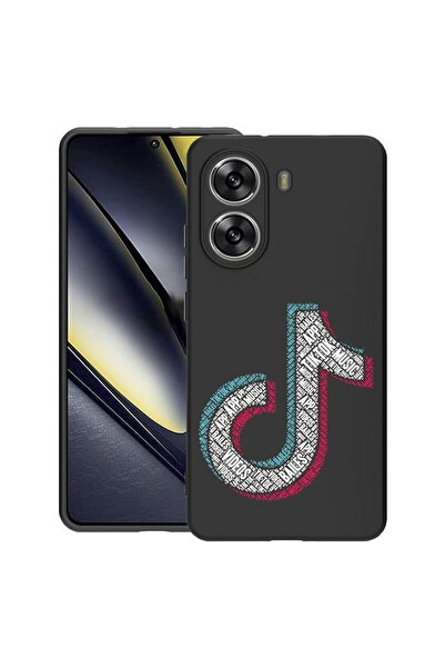 bestcase ¬Æ Husa pentru Poco X7 Pro 5G, Calligraphy TikTok, Slim Silicon 0.8M...