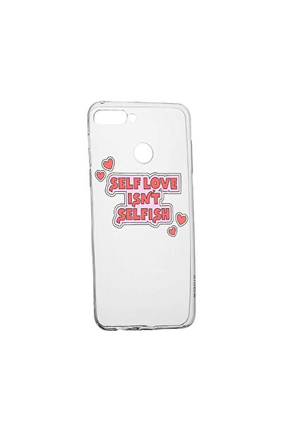 bestcase Husa de protectie cu mesaj Self Love, pentru Huawei Y6 Prime 2018, r...