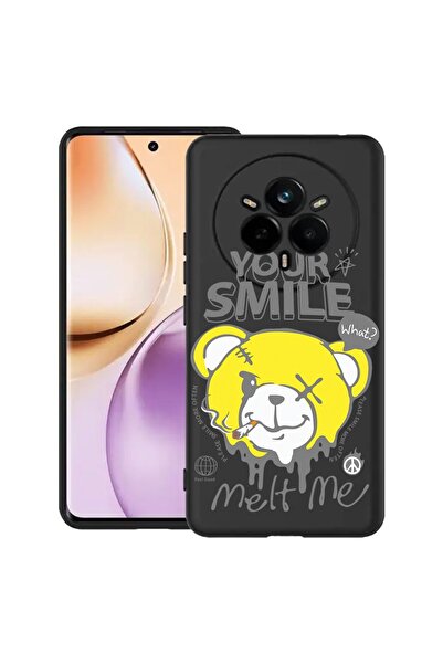 bestcase Husă pentru Realme 14 Pro Plus 5G, Ursuleț de pluș Zâmbetul tău mă t...