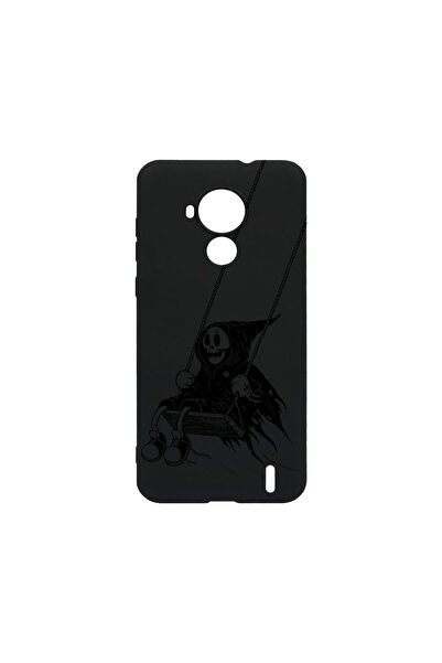 bestcase Λεπτή Θήκη Σιλικόνης 0.8MM, Συμβατή με Nokia C30, Death Swinging, Αν...